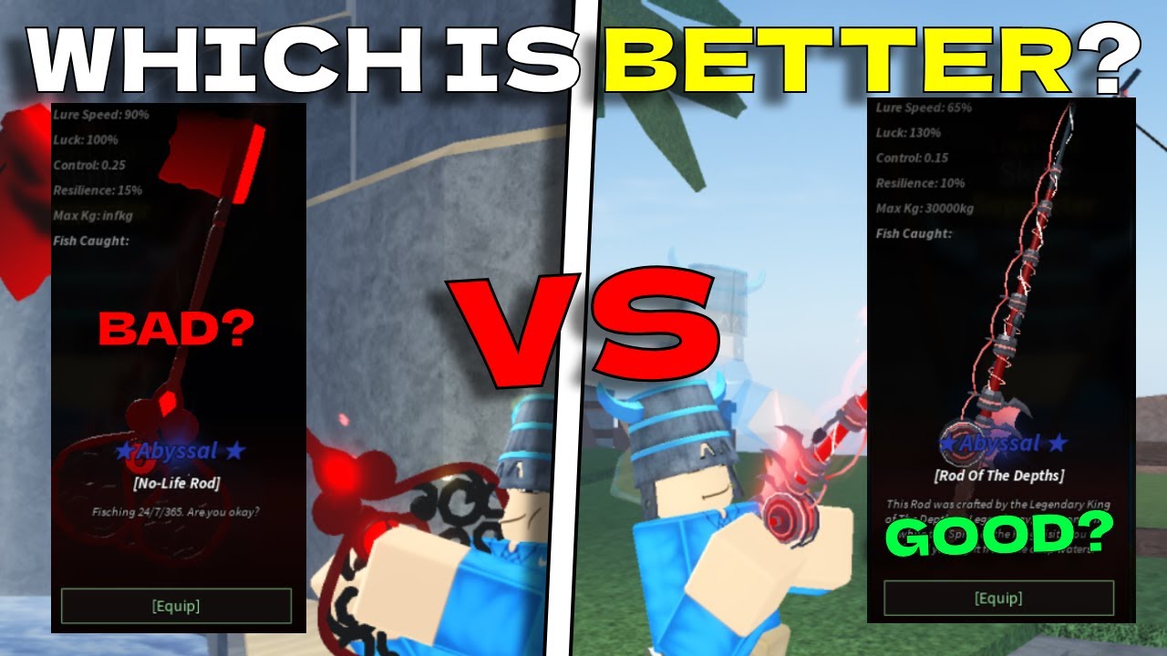 Kings Rod vs No-Life Rod: Which Costs Less Fisch (December 2025)