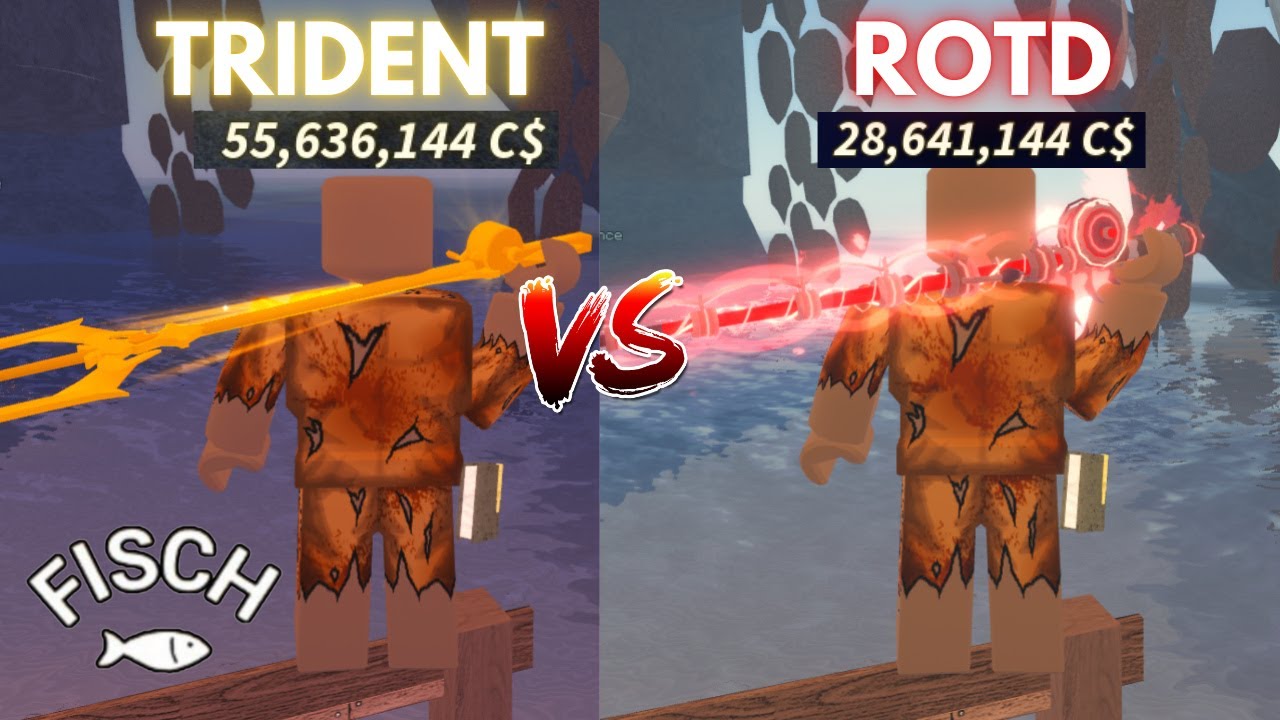 Phoenix Rod vs Trident Rod: Stats Comparison Fisch (December 2025)